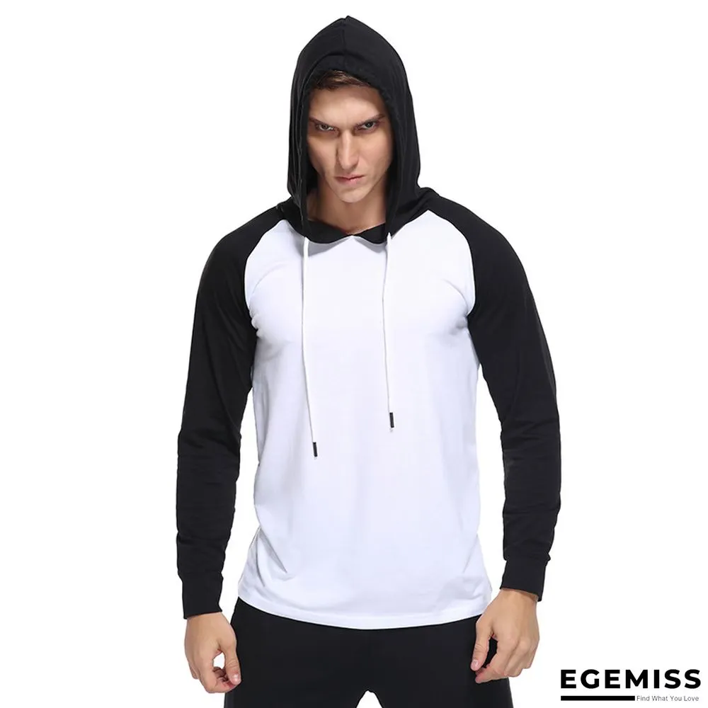 Men's Long-sleeved T-shirts Men's Clothing Hooded T-shirts | EGEMISS