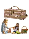 Camping Storage Bag Large Capacity Gas Canister Picnic Bag for Family Activities
