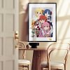 A3 & 4K Size Chibi Group Photo Decorative Painting - Bocchi the Rock! - HuangGua Studio