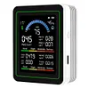 10-in-1 Air Quality Monitor with Display Air Quality Tester for Home Cars Plants