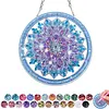 Diamond Painting Acrylic Single-Sided Drill Blue Butterfly Pendant Window Hanging Ornament