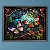 Butterfly - Round AB Drills Diamond Painting(55x45cm)