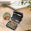 (US Local)DIY Diamond Art Diamond Dot Card Pack 5D Diamond Painting Coin Pouch Gift (Owl)