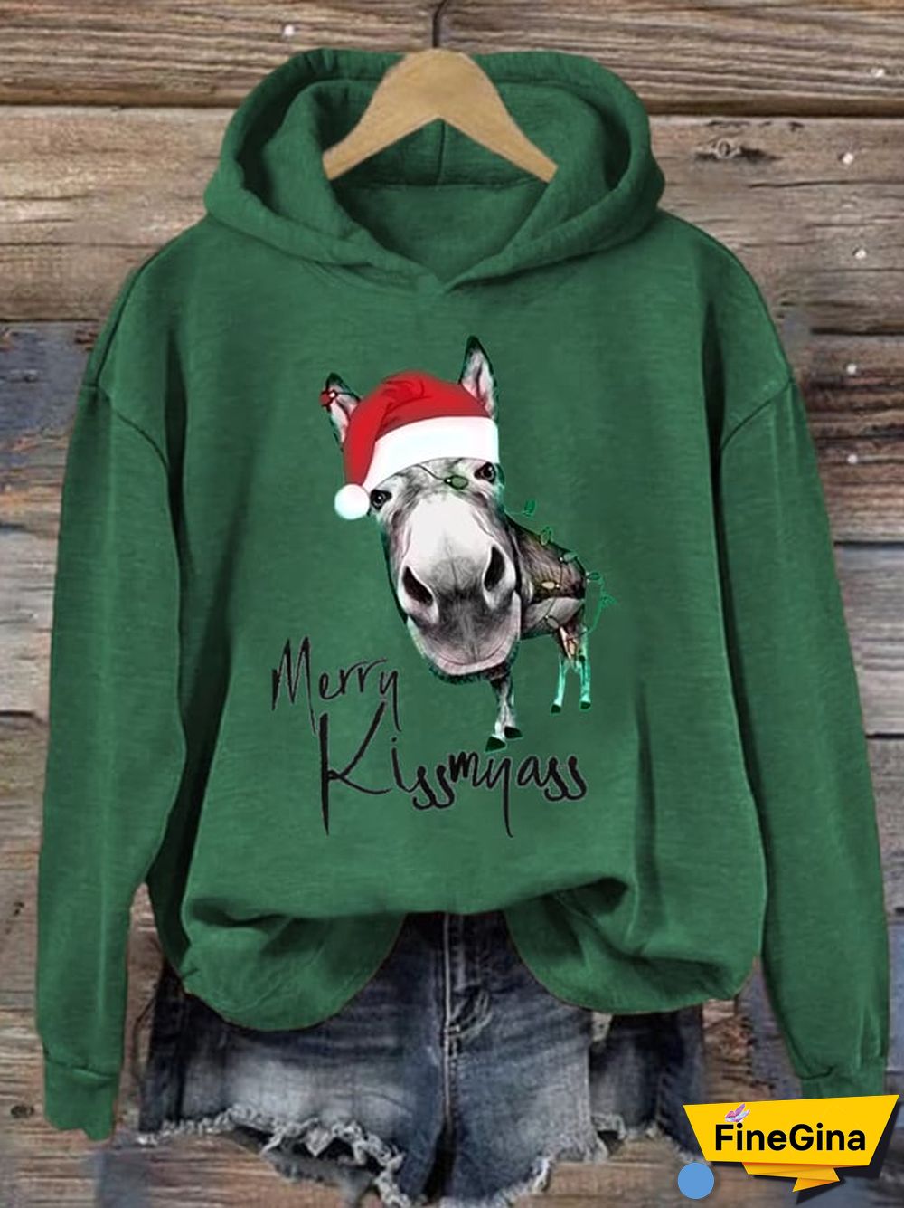 Women'S Merry Christmas Printed Sweatshirt