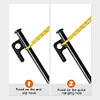 4/8Pcs Tent Stakes Beach Tent Pegs Heavy Duty Ground Anchors for Outdoor Camping
