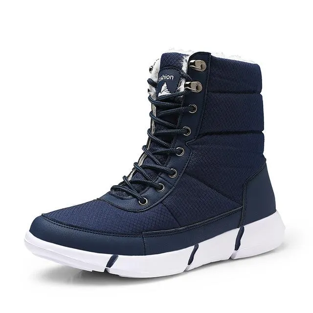 Women Boots Non-slip Waterproof Winter Ankle Snow Boots Women Platform Winter Shoes With Thick Fur Botas Mujer Thigh High Boots