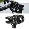 Bicycle Five Link Shock Stem Suspension Stem Bicycle Handlebar Parts (Black)
