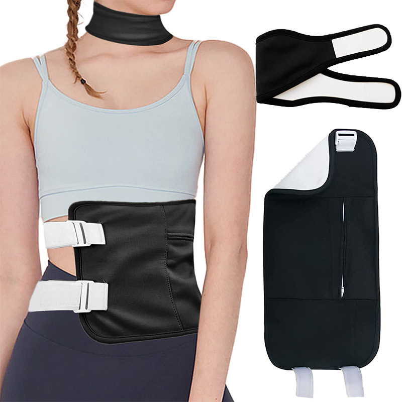 Premium Reusable Castor Oil Wrap &ndash; Leakproof,  Soothing & Therapeutic Waist Belt