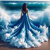 (Multi-Style)Gorgeous Dress Girl & Fairy-Full Round Diamond Painting 40*40CM