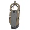 Folding Navigation Board 90 Rotating Mobile Phone Rack Outdoor Gear (Khaki)