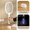 Bug Zapper Racket 2 in 1 Electric Fly Swatter Mosquito Killer for Indoor Outdoor