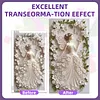 Diamond Painting-DIY Crystal Rhinestone White Dress Fairy(40x70cm)