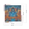 Diamond Painting-DIY Full Round Drill Detroit Lions(40*40 CM)
