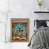 (US Local)Dragon-14CT Stamped Cross Stitch Kit(40x55cm)