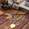 5Pcs Metal Spoon Lure Spinner Fishing Lure Artificial Hard Baits for Bass Trout