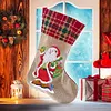 5D Diamond Painting Xmas Rhinestone Sock Embroidery Mosaic Hanging Gift Bag