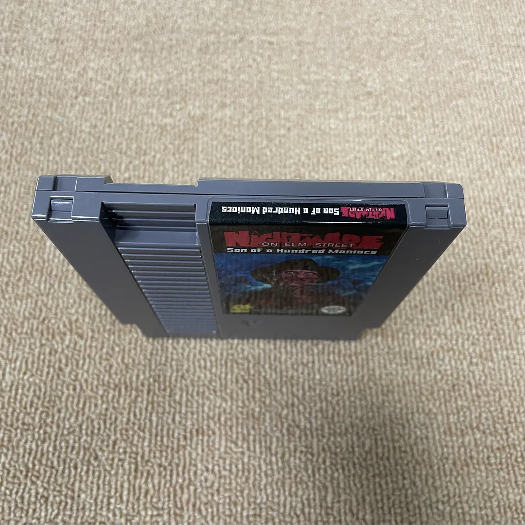 A Nightmare on Elm Street: Son of a Hundred Maniacs NES For Nintendo Entertainment System Console - 8 Bit Game Cartridge