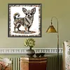 Stone Art Puppy-Full Round Diamond painting 40*40CM