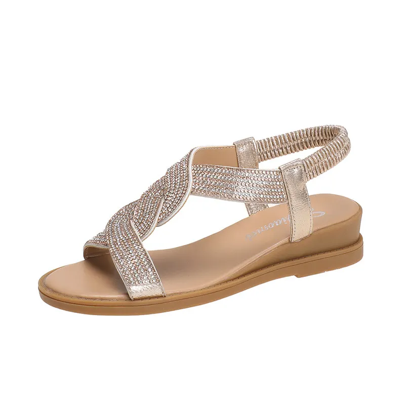 Uveng Uveng Women Trend New Summer Net Red Ins Students Fashion Appearance Outside With Skirt Fairy Roman Shoe Women