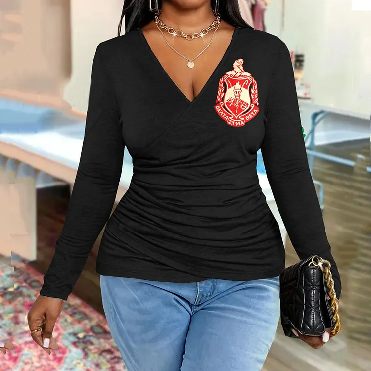 sorority striped slim-fit T-shirt