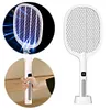 Bug Zapper Racket 2 in 1 Electric Fly Swatter Mosquito Killer for Indoor Outdoor