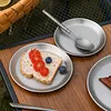 3Pcs Titanium Purification Plate Travel Tableware Stackable Camping Fruit Tray