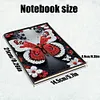 (US Local)50-Page A5 Butterfly Diamond Painting Notebook for Adult Holiday Birthday Gift