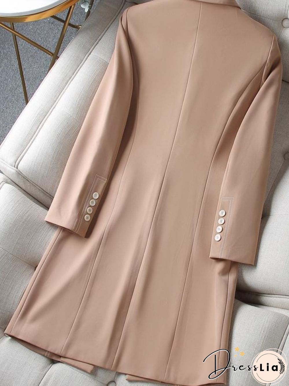 New Spring Autumn Mid-length Suit Jacket Women's Fashion Temperament Thin Thickened Coat Oversized Commuter Clothes Suit Blazer