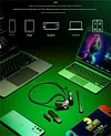 Head-Mounted Gaming Computer E-Sports Dedicated With Microphone Wireless Ear-Hanging Lightweight