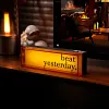 Electric lamp creative desktop decoration ornaments LED light box atmosphere desk lamp hotel outdoor advertising event gift charging night light