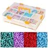 (US Local)2/4 Layers Craft Storage Containers Storage Box Art Craft Supply Bead Organizers Craft Tool