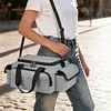 Portable Nebulizer Storage Bag Large Capacity Anti-Scratch Atomizer Organizer Waterproof Wear Resist Nebulizer Carrier Bag for CPAP Machine and Accessories