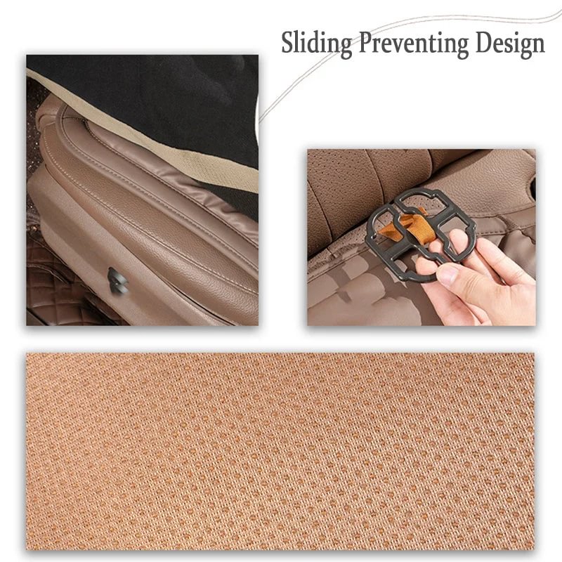 New car high-end Nappa anti-fouling leather four seasons seat cushion