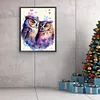 Two Owls-Paint By Numbers Acrylic Painting 40*50CM