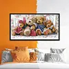 Teddy Bear-14CT Stamped Cross Stitch Kit(54*31cm)