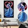 Diamond Painting-DIY Crystal Rhinestone Blue Gown Fairy(40x70cm)