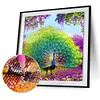 Peafowl - Partial Round Diamond Painting