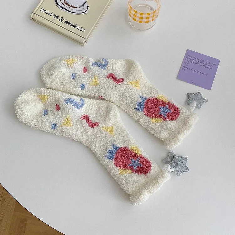 Heart-shaped Non-slip Floor Socks