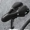 High Elastic Silicone Bicycle Seat Cover Super Soft Thick Tail Light Seat Cover Mountain Bike Silicone Cycling Thick Waterproof Road Bike Seat Accessories