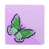 6pcs DIY Rhinestones Mosaic Diamond Painting Corner Bookmark Kit