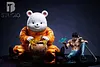 Sitting Seven Warlords of the Sea Series 002 Trafalgar D. Water Law - ONE PIECE Resin Statue - BT Studios
