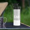 Long Gas Tank Decorative Cover Split Design Protective Cap for Cassette Gas Tank