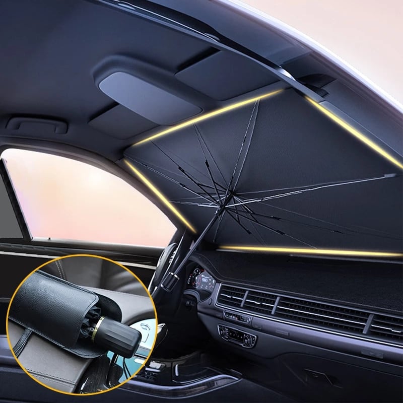 🔥 Car Sunshade Umbrella - Car Sun Shade Protector Parasol