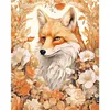 Fox-Paint by Numbers Acrylic Painting 40*50CM