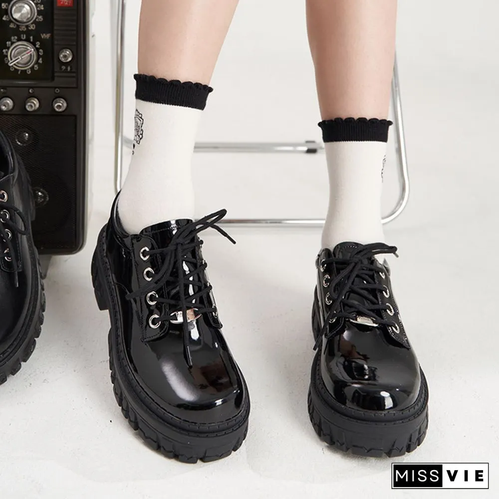 Chunky JK Mary Janes Shoes