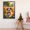 Happy Dog-Paint By Numbers Acrylic Painting 40*60CM