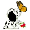 Dog - 9CT Partial Beaded Cross Stitch Kit(31x36cm)