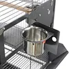 [US Local Warehouse] 60 Inch Large Bird Cage with Play Top and Rolling Stand Metal Parakeet Cage