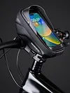 1L Bike Phone Bag Waterproof Bicycle Upper Tube Bag for Smart Phones 4.7-6.8in