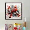 (Stamped/Counted) Cardinal Bird- 11CT Cross Stitch 40*40cm